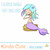 Mermaid making a phone call digital stamp