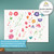 Flowers and Stems Clipart- Hand-Drawn Floral Illustration PNG Clip Art- Commercial Use