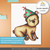 Cute Baby Bear with Party Hat Clipart - Hand Drawn Illustration - Commercial license - Instant Download