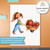 Hand Colored Fall Girl and Pumpkins Clipart Illustration - Thanksgiving - Commercial License - Instant Download
