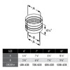 DuraBlack Double-Skirted Stovetop Adapter, alternate image 1