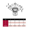 DuraTech Flat Ceiling Support Box, alternate image 1