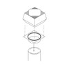 Enervex SCA Steel Chimney Adapter, alternate image 1