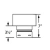 PelletVent Pro Chimney Adapter-3" to 6", alternate image 1