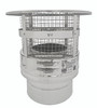 Jeremias SS Crown Cap with Wire Mesh 6"