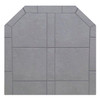 Pewter Double Cut Hearth Pad