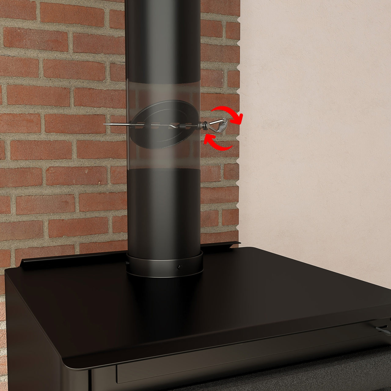 Chimney Top Damper | Fireplace Damper