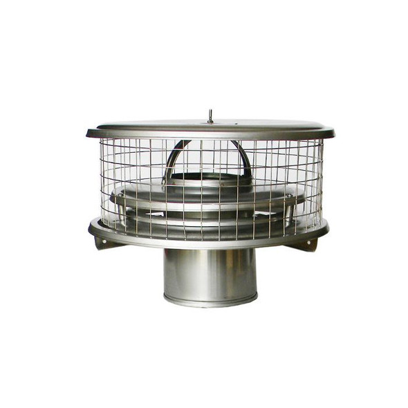 WeatherShield Chimney Caps for Air-Cooled Pipe