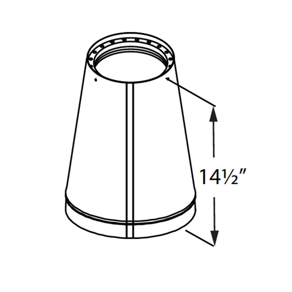 DVL Oval to Round Adapter-8", alternate image 1