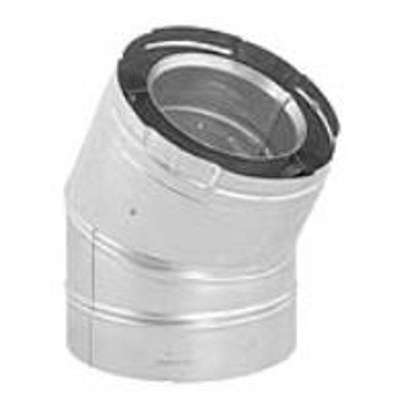 30 Degree Elbow (galvanized) 5" x 8" Direct Vent