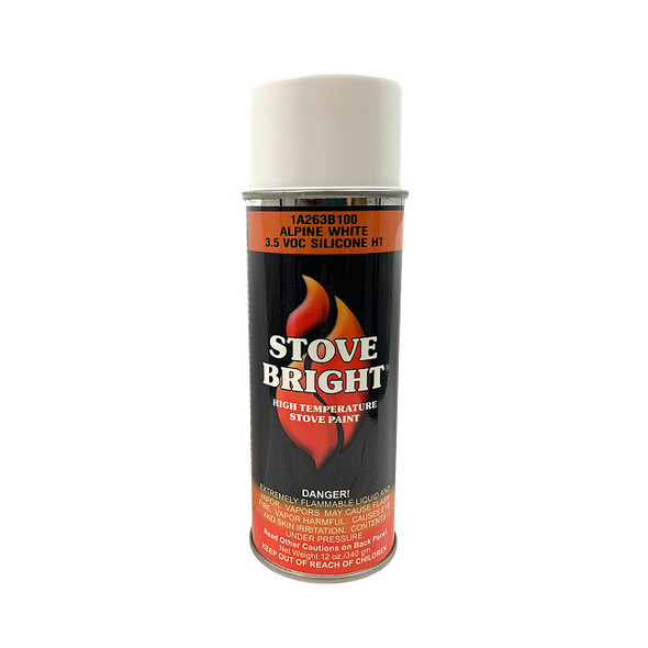 Stove Bright High Temperature Paint - Alpine White