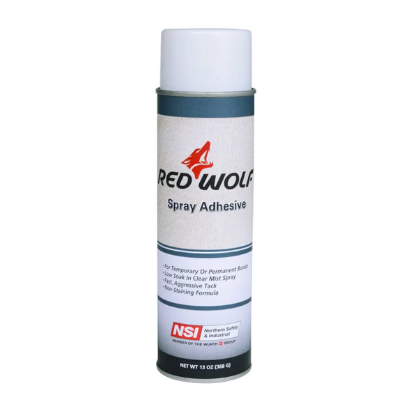 NSI Red Wolf Adhesive Spray, Net Weight 13 oz