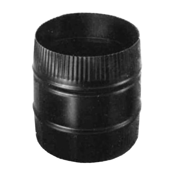 Snap-Lock Black Stovepipe Male Connector