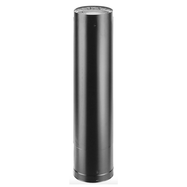 DVL Double-Wall Telescoping Black Stovepipe