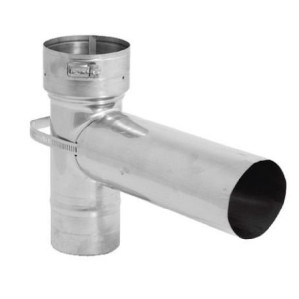 Ventinox/DuraFlex Tee, 316 Stainless (Removable Snout )