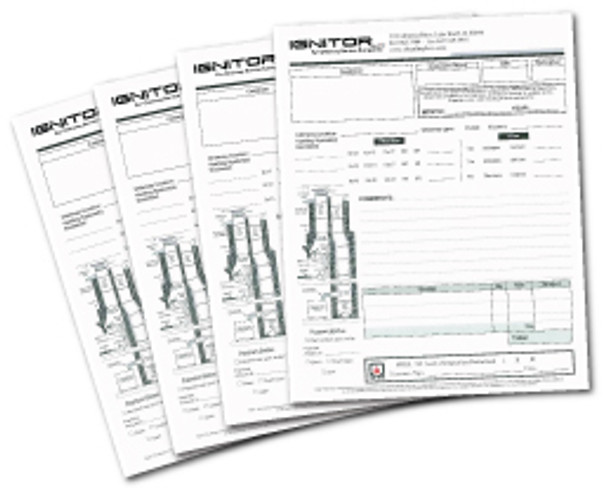 Generic Inspection Forms-100 sets (duplicates)