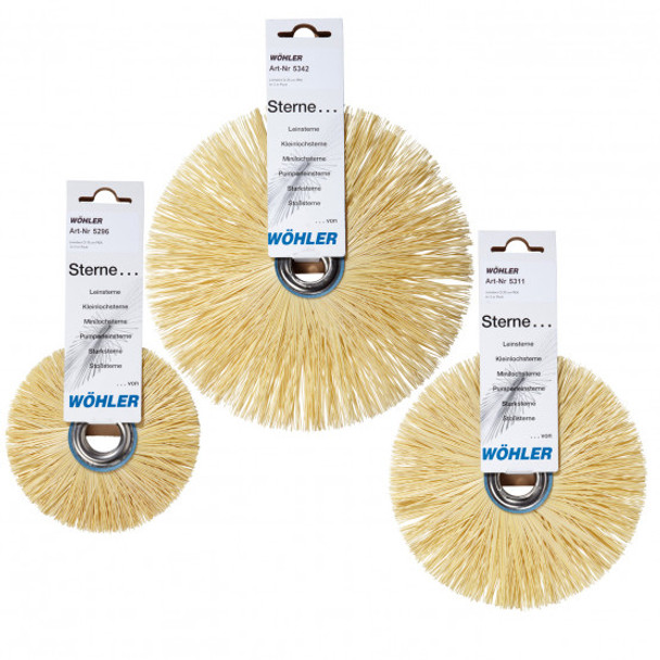 Wohler PEK Star Brush Kit - Set of Eight