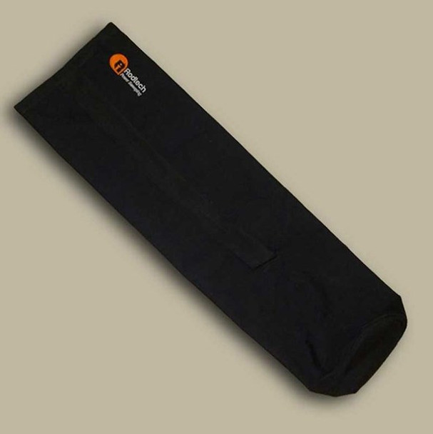 AWP Black Nylon Power Sweeping Soft Open End Zipup Caddy, 54" Long