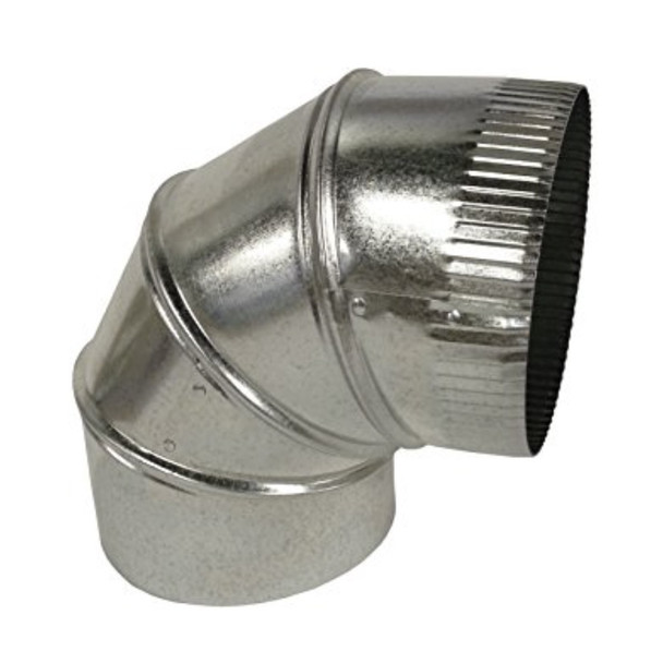 24-Gauge 90-Degree Galvanized Elbow