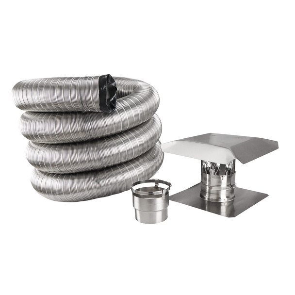 SafeFlex Stainless Steel Lightwall Basic Kit