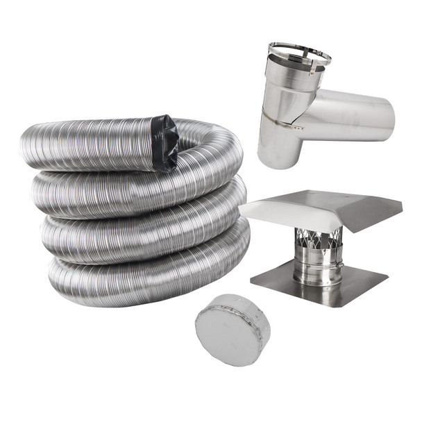 SafeFlex Stainless Steel Lightwall Standard Kit