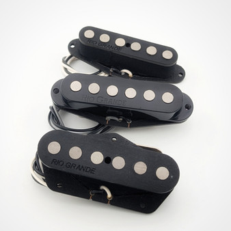 Muy Grande Nashville Tele Set with Matte Black tops (gloss covered middle pickup)