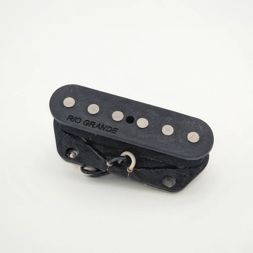 Vintage Tallboy Tele Bridge with Matte Black top