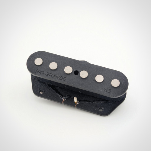 Halfbreed Tele Bridge with Matte Black top