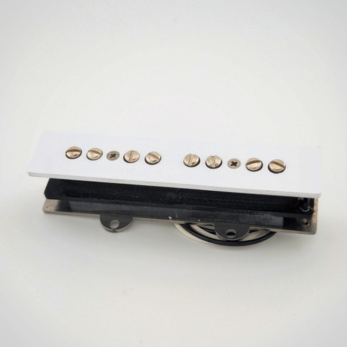 Dirty Harry J-Bass Bridge with Square White Gloss top