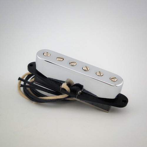 Chrome cover, White/Black Cloth wire