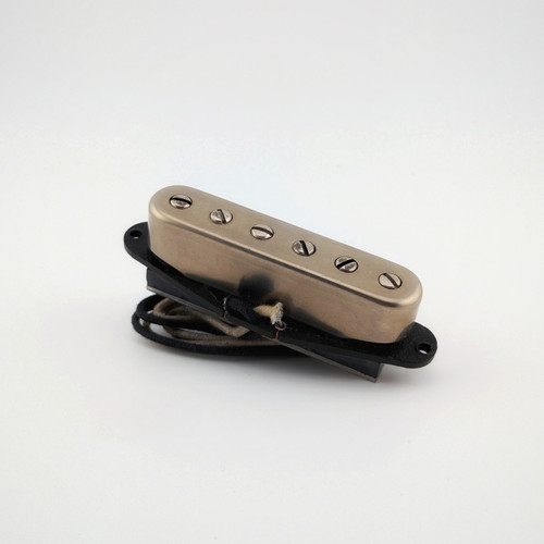Toasted Nickel cover, White/Black Cloth wire