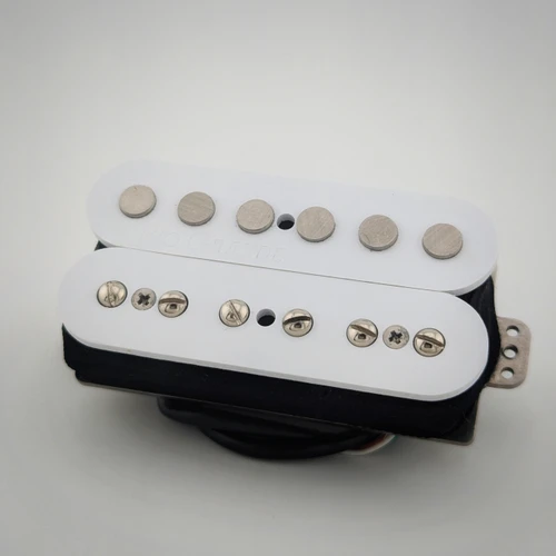 Muy Grande top coil, Dirty Harry bottom coil, White Gloss top