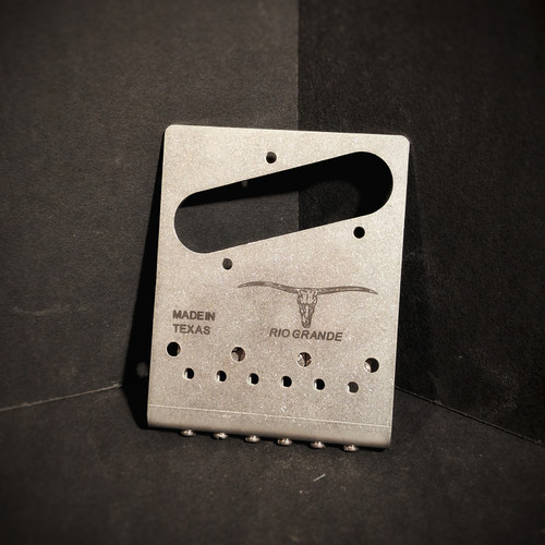 Rio Grande Stainless Steel Telecaster Bridge Plate