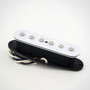 Vintage Tallboy Strat with White Pearl top and Standard PVC Wire