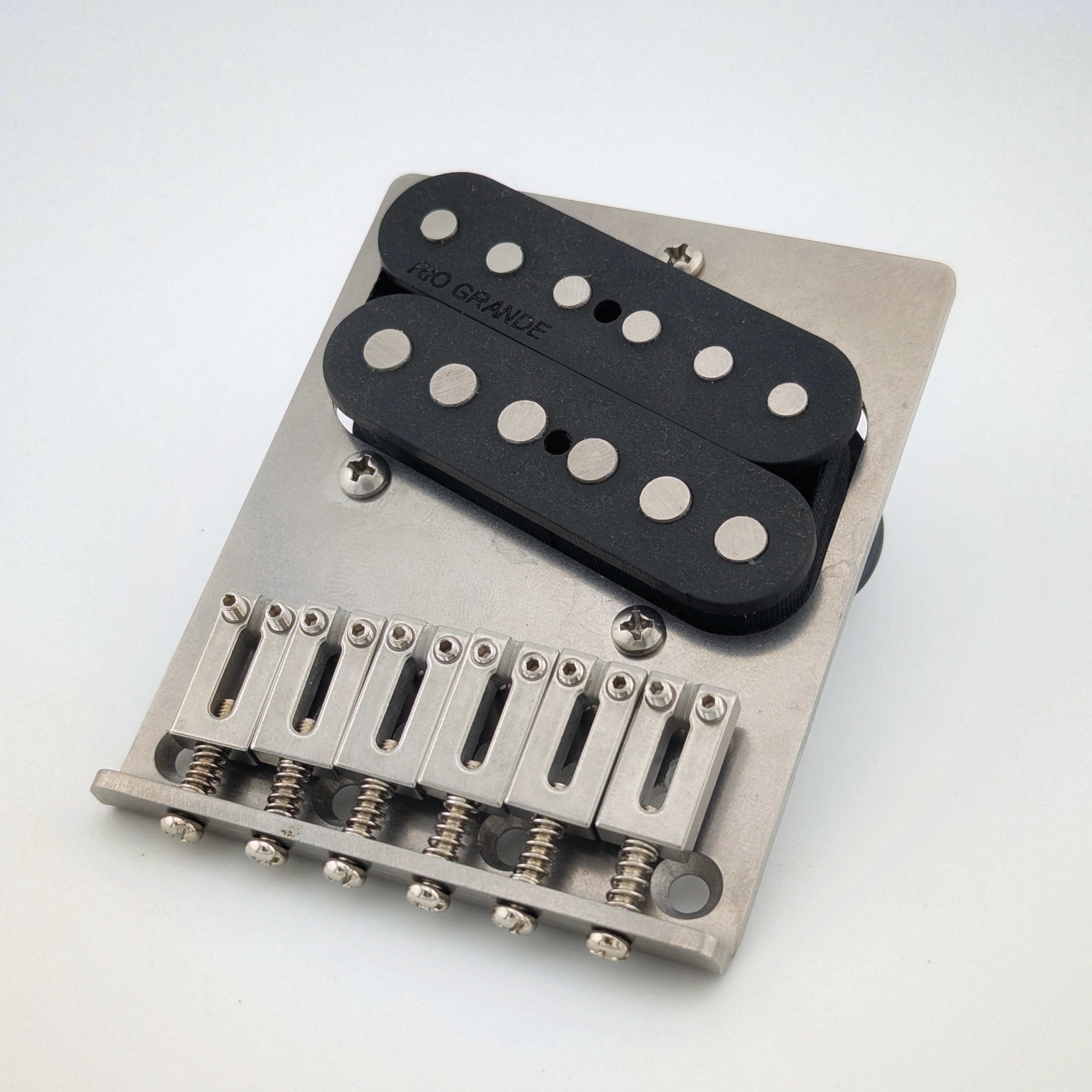 Hybrid Twangbucker Assembly with Bridge Plate and Saddles