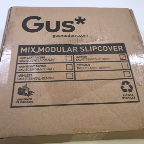 In stock! Discount Gus Mix Modular Slipcover - Corner