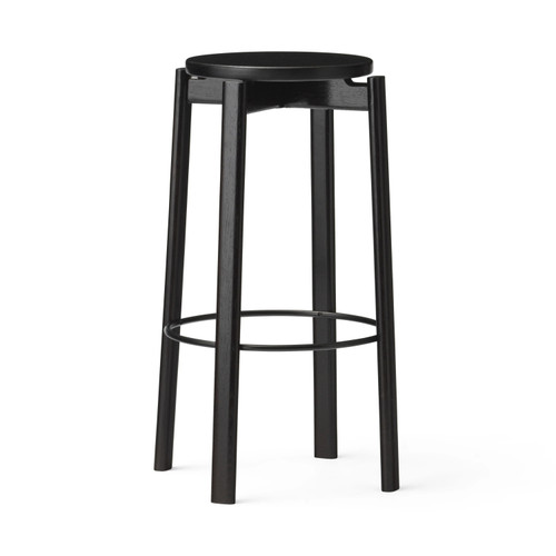 In stock! Discount Menu Passage Stool - Dark Lacquered Oak - Large: 29.5 In Height