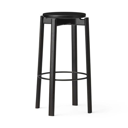 In stock! Discount Menu Passage Stool - Dark Lacquered Oak - Large: 29.5 In Height In stock! Discount Menu Passage Stool - Dark Lacquered Oak - Large: 29.5 In Height