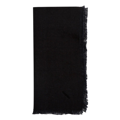 Solid Square Napkin (Set of 4) - Faded Black