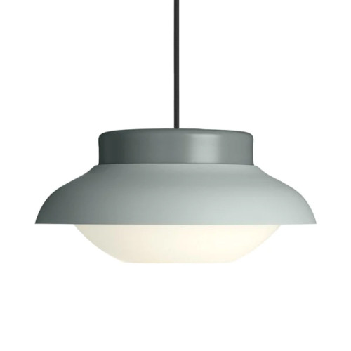 In stock! Discount Gubi Collar Pendant Light - Stone Grey Soft Matte - Small 11.8 in