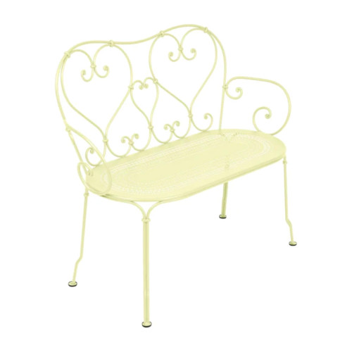 In stock! Discount Fermob 1900 Bench - Frosted Lemon