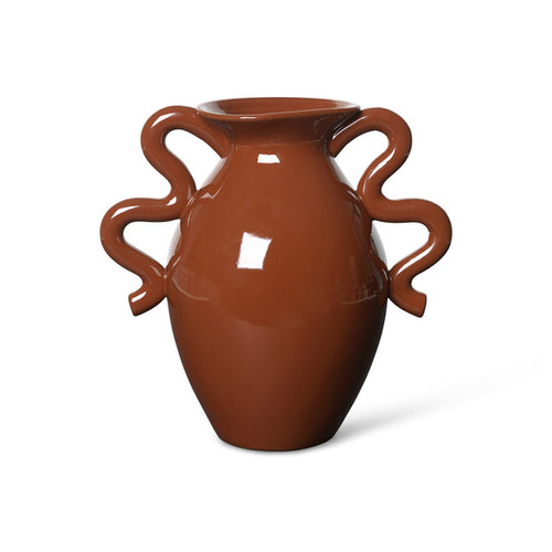 Verso Table Vase - Terracotta