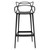 In stock! Discount Kartell Masters Stool in Black /  Bar Height: 29.5 in Seat Height