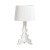 In Stock! Discount Kartell Matte Bourgie Table Lamp - White