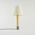 In Stock! Discount Santa & Cole Basica Table Lamp - M1 / Natural Ribbon Shade - Bronze Base