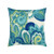 In Stock! Discount Elaine Smith Floral Wave Outdoor Pillow - Square