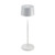 Olivia Portable Table Lamp - Painted White