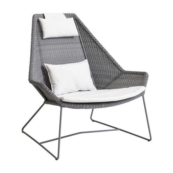 In Stock! Discount Cane Line Breeze Highback Outdoor Lounge Chair