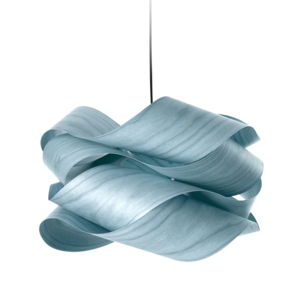 In stock! Discount LZF Link Pendant Light - Sea Blue - Nickel - Small 18.1 in