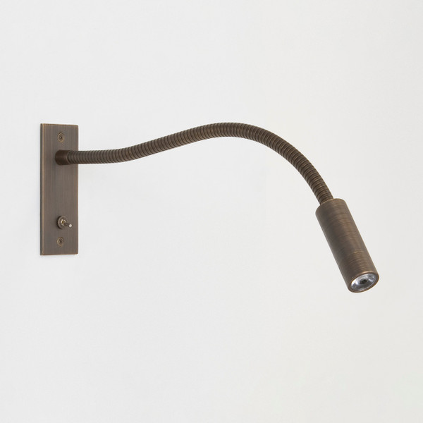 In Stock! Discount Astro Lighting Leo Switched LED Reading Wall Sconce - Bronze